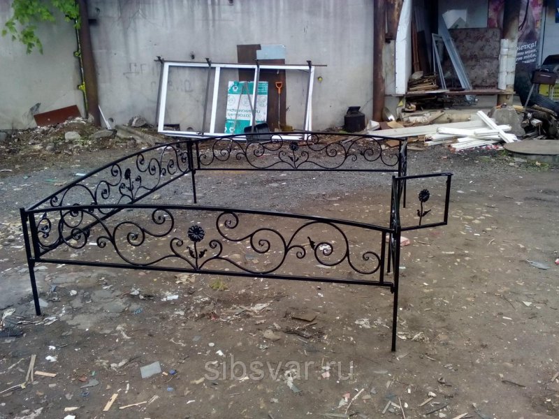 Кованые оградки