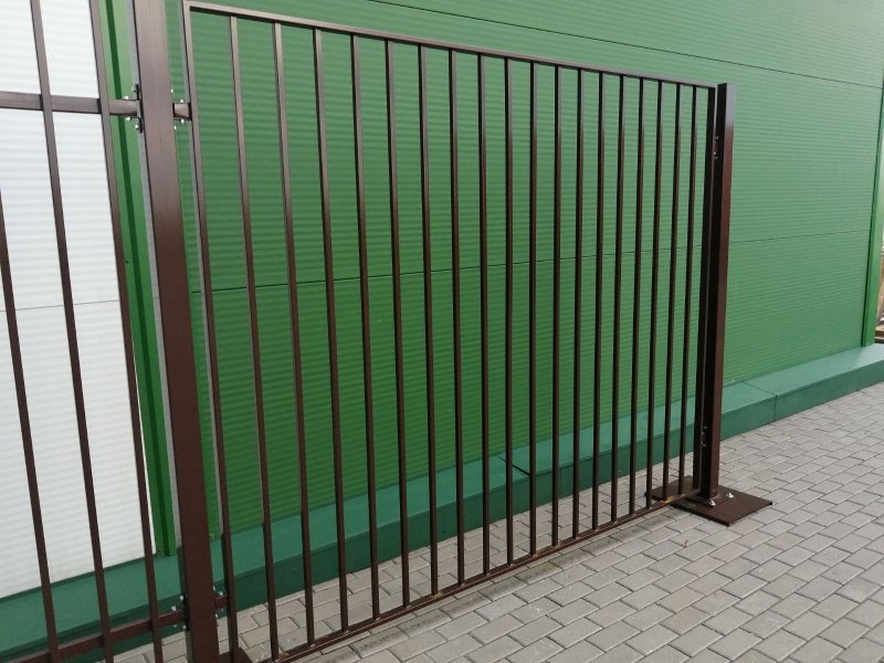 Решетка ограждения металлическая: ОС-т15-00 высотой 0,5 м