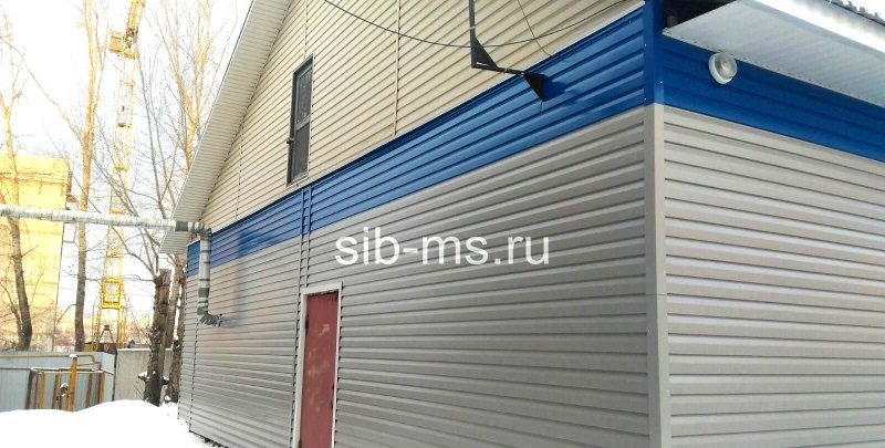 Регулировка металлических профилей под сайдинг
