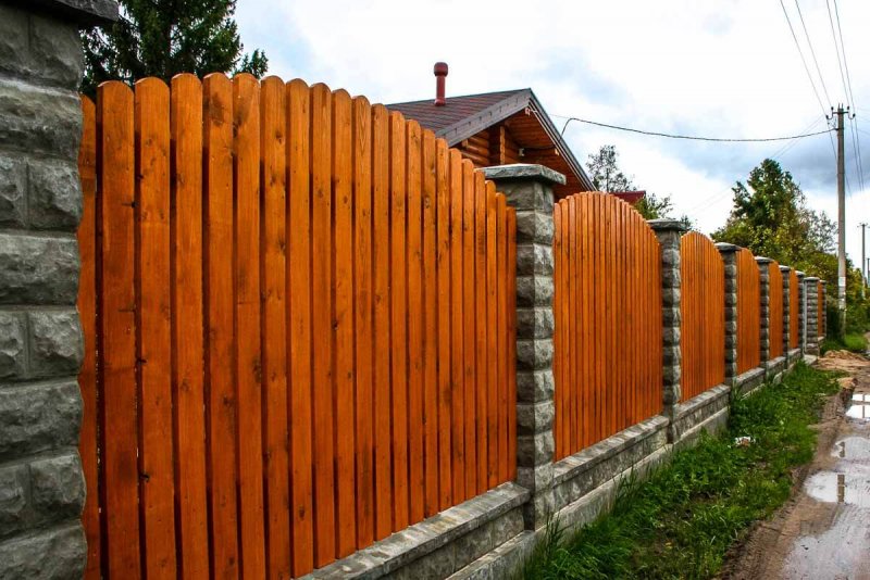 Красивый забор