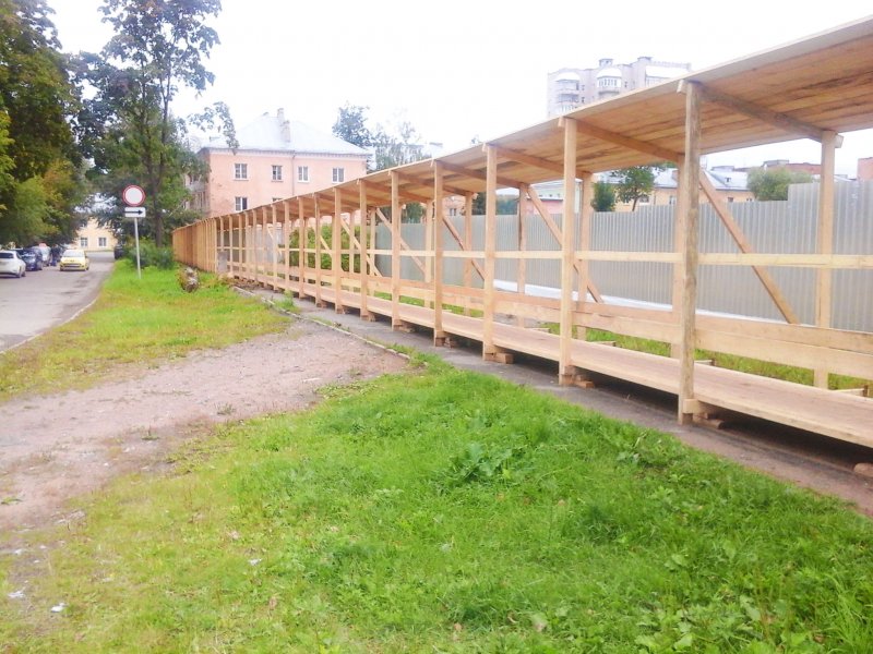 Панельные ограждения RAL 7040