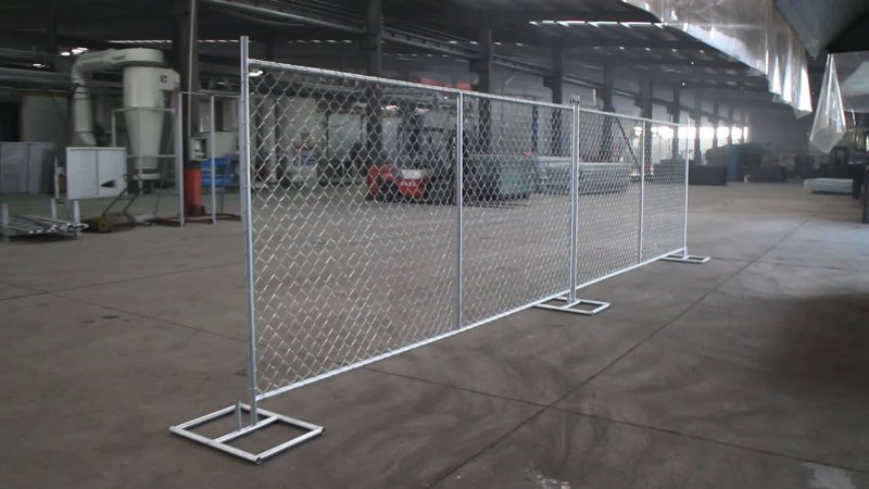 Временные ограждения из профлиста
