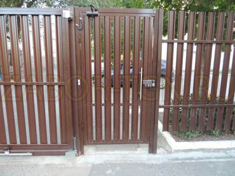 Калитка штакетник