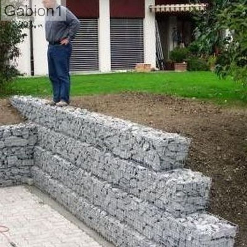 Подпорные стены из габионов