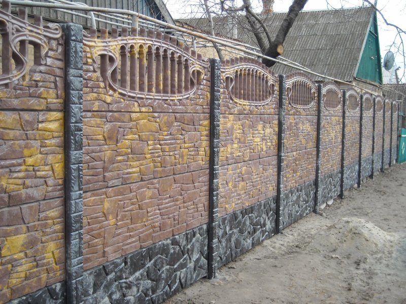 Еврозаборы металлические
