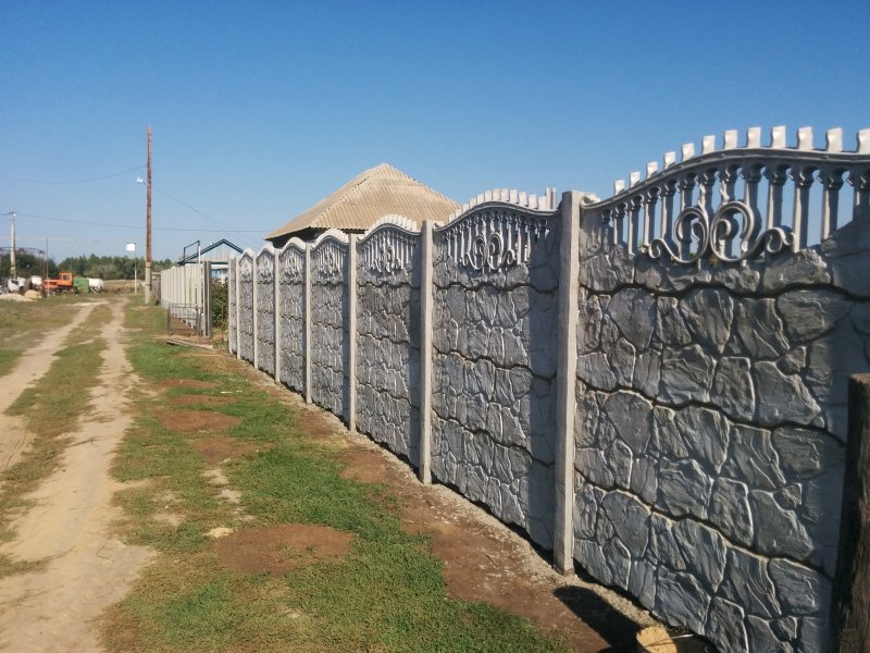 Еврозабор в Крыму Азовское