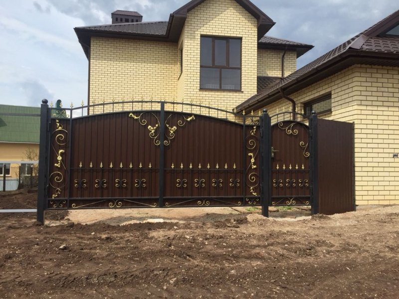 Штакетник п-образный а 0,45 pe RAL