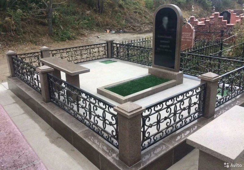 Ограды из гранита