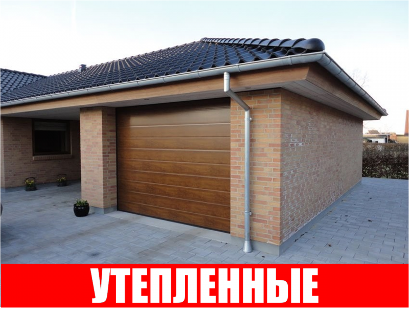 Ворота секционные гаражные ALUTECH