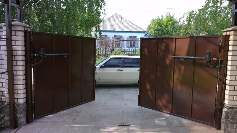 Привод на распашные ворота