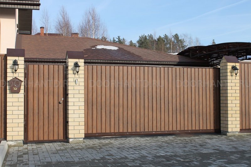 Рама откатных ворот