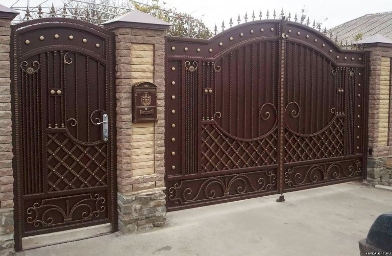 Ворота классика лоза