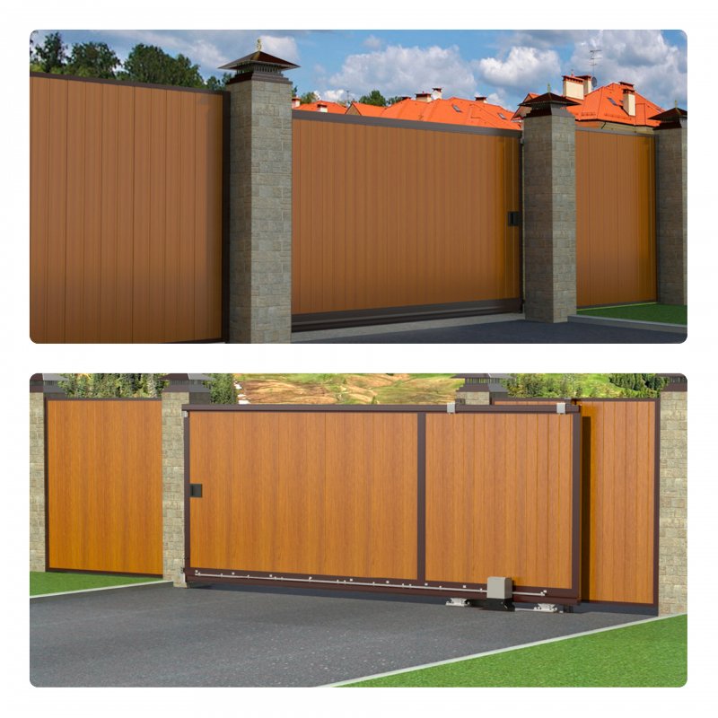 Ворота DOORHAN сэндвич панель