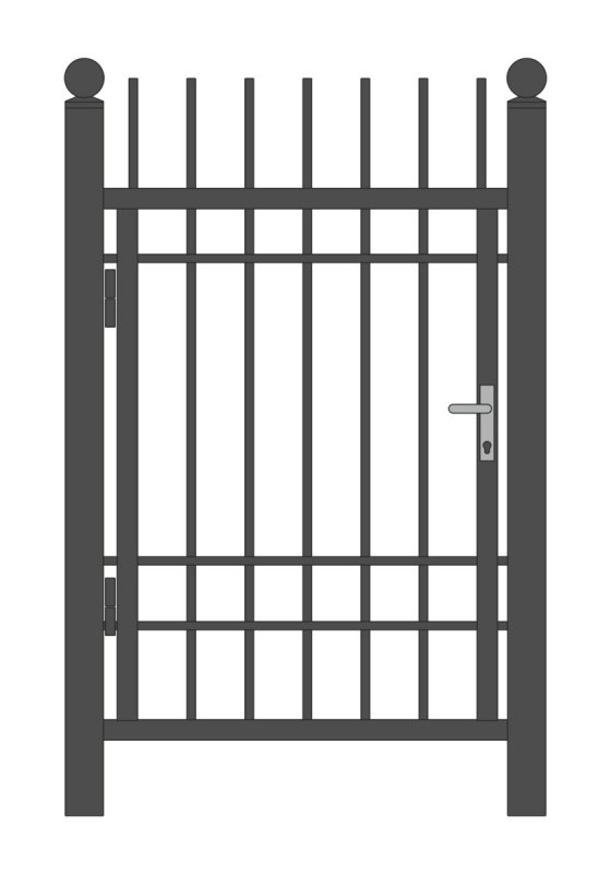 Калитка 2 * 0.9 металл