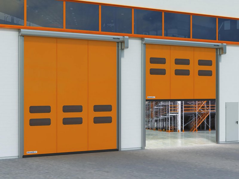 Промышленные рулонные ворота DOORHAN