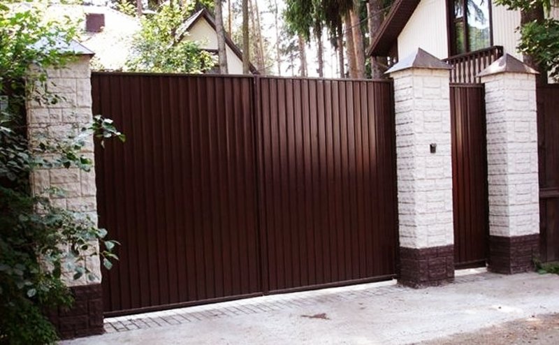 Ворота распашные 4000х2000