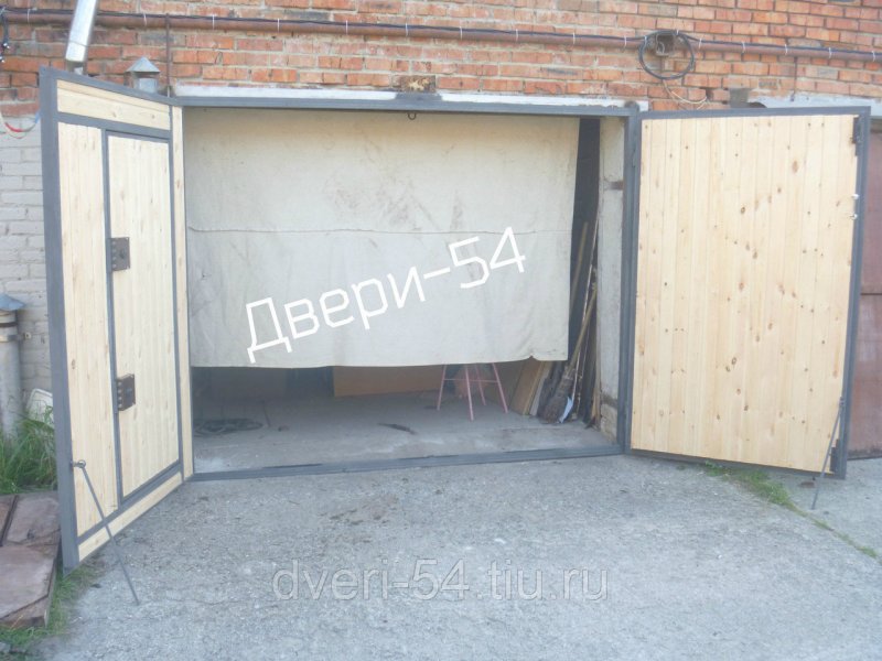 Ворота гаражные металлические