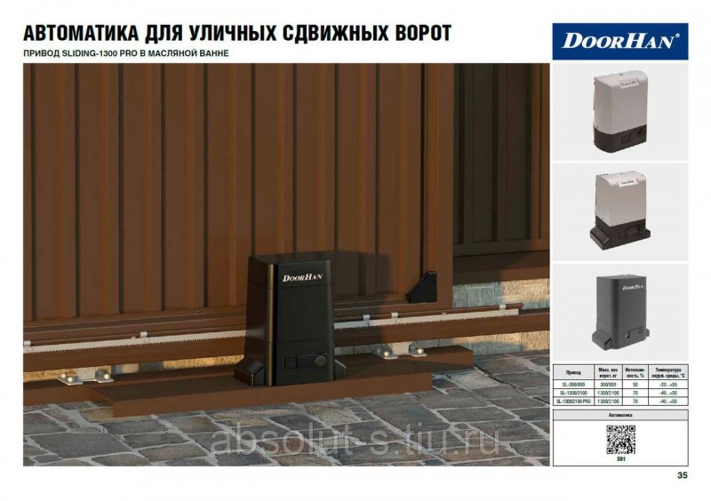 Привод Sliding-2100pro
