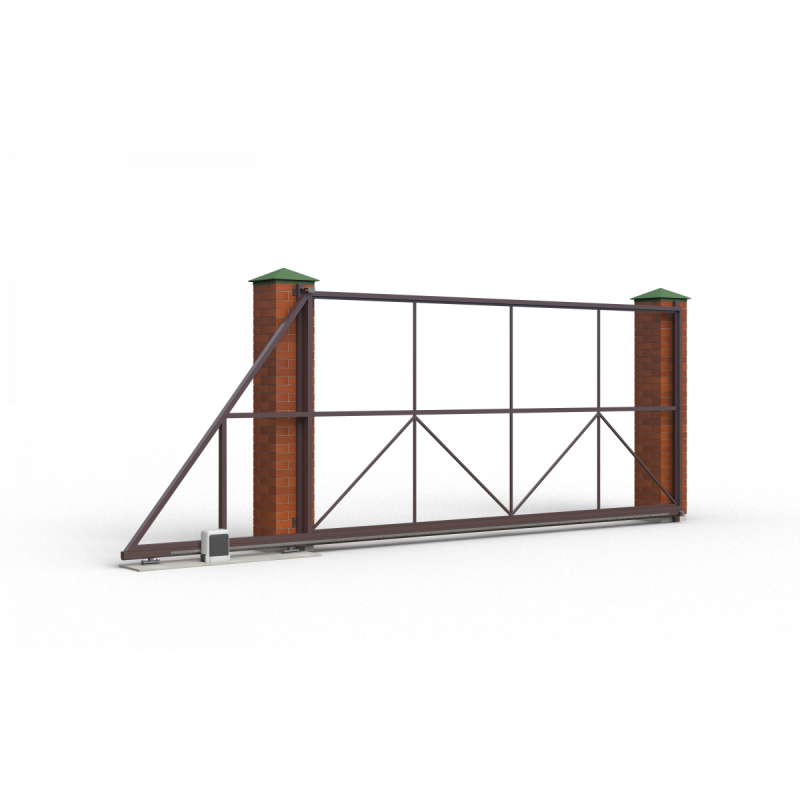 Откатные ворота 3.80