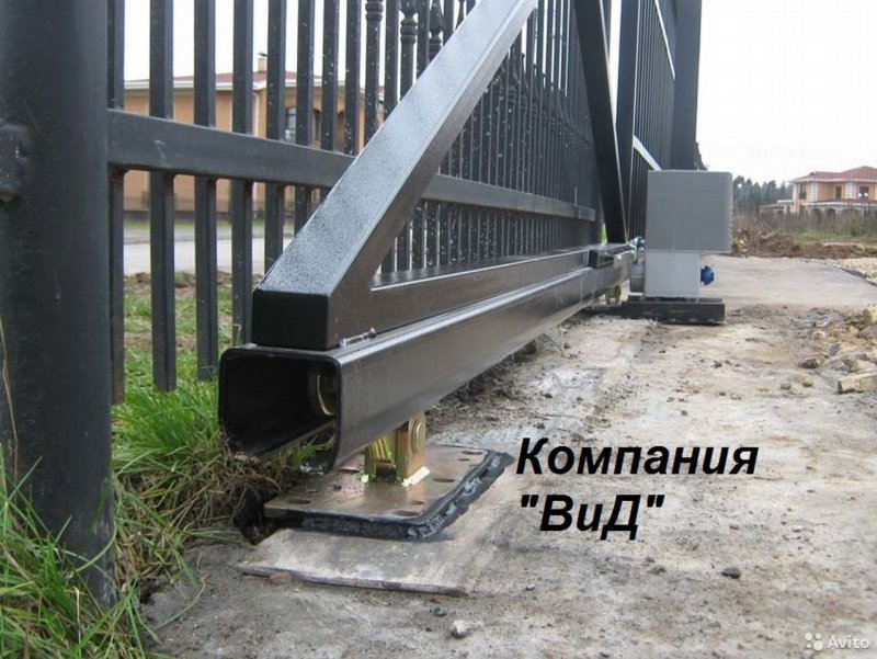 Монорельс для откатных ворот