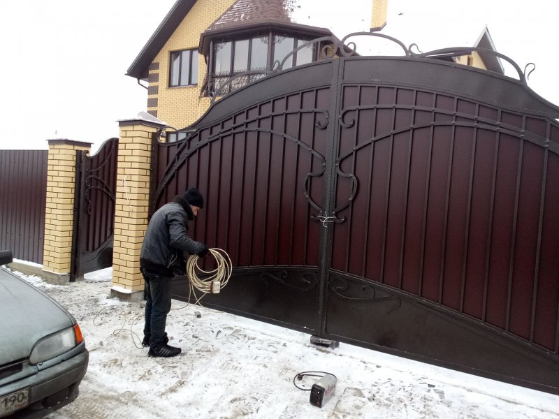 Навес металлический
