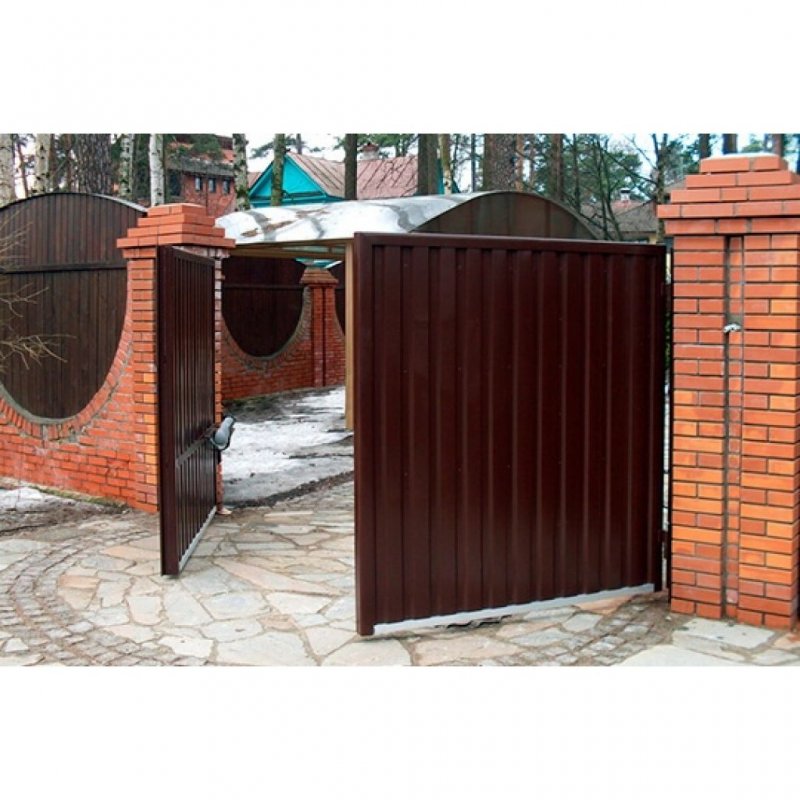 Ворота распашные 4500х2000