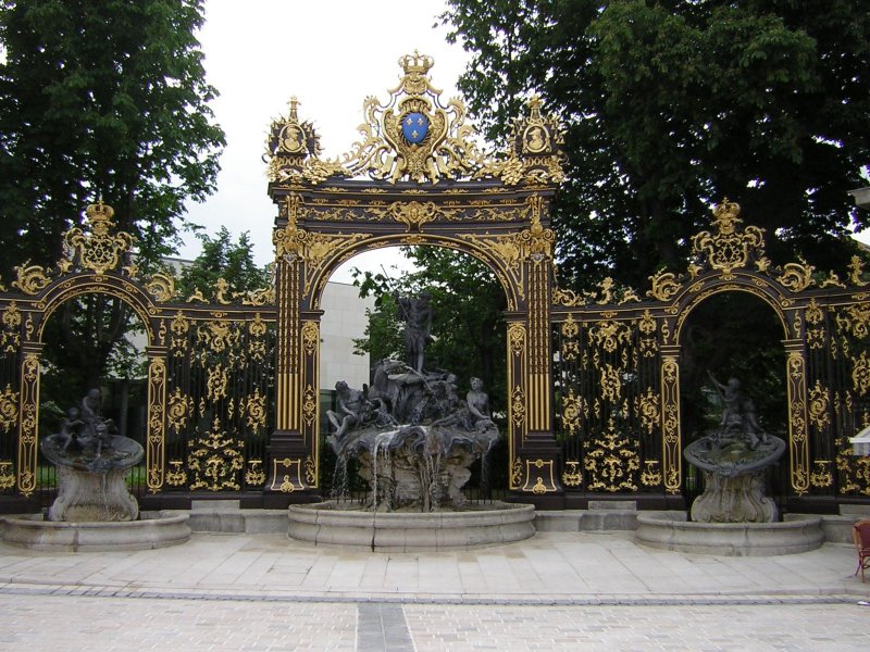 Ламур. Решетки площади Станислава (Нанси)