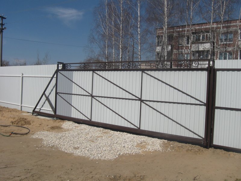 Откатные ворота 3.5м