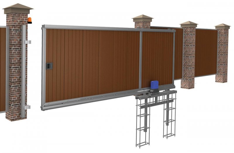 Откатные ворота DOORHAN 7004