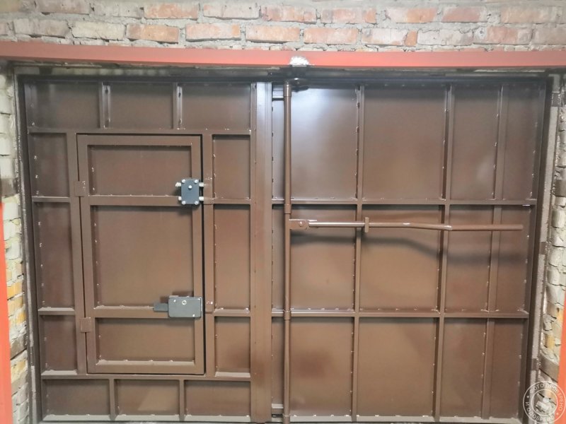 Усиливаем гаражные ворота