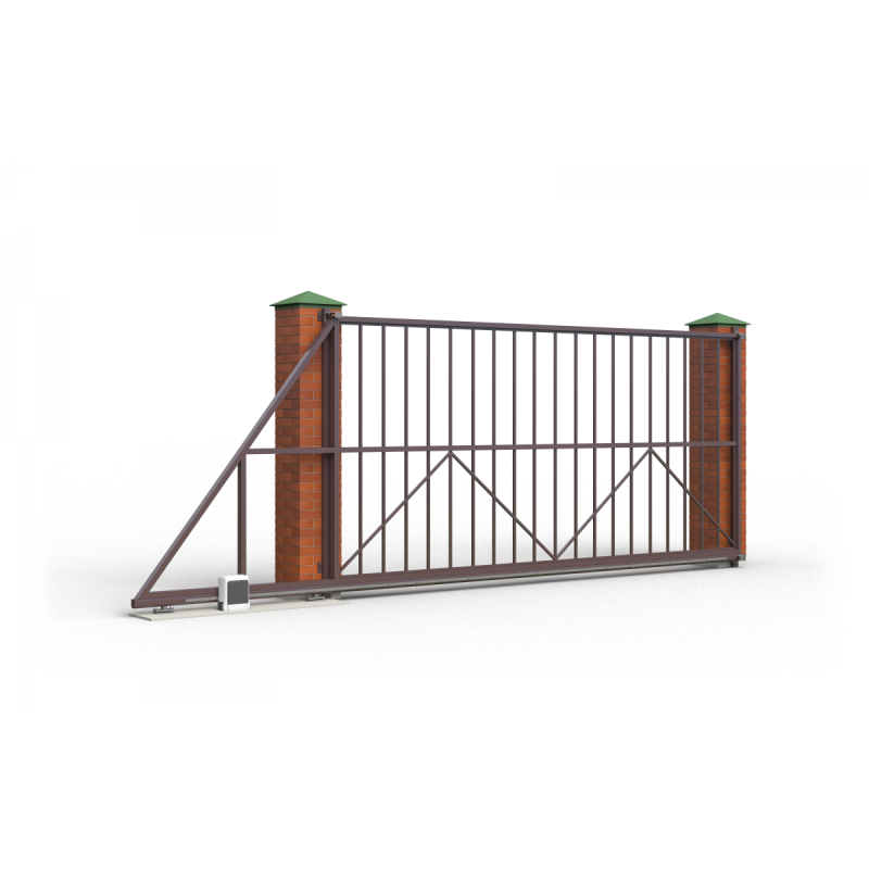 Откатные ворота 6000х2000