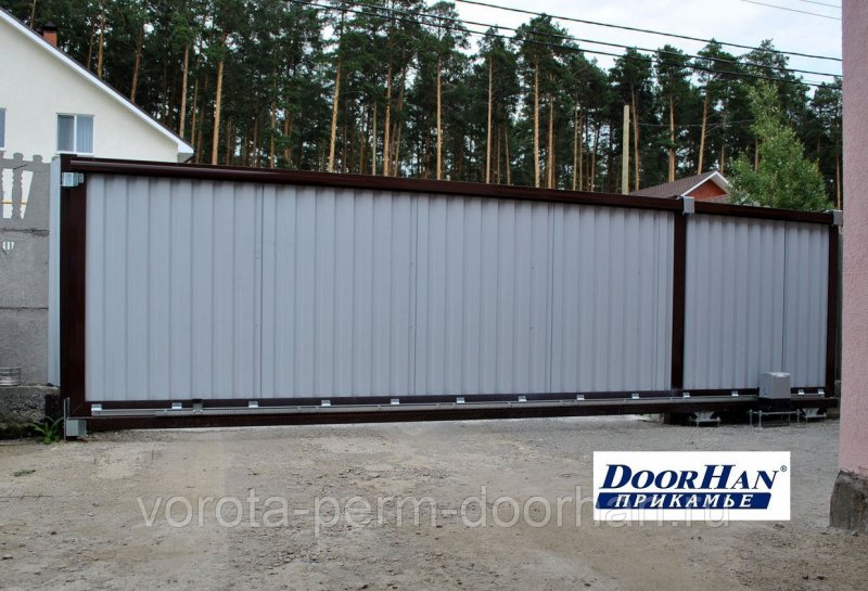 Автоматические ворота откатные DOORHAN