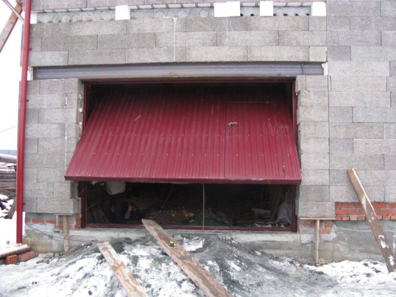Подъёмные ворота взломостойкие