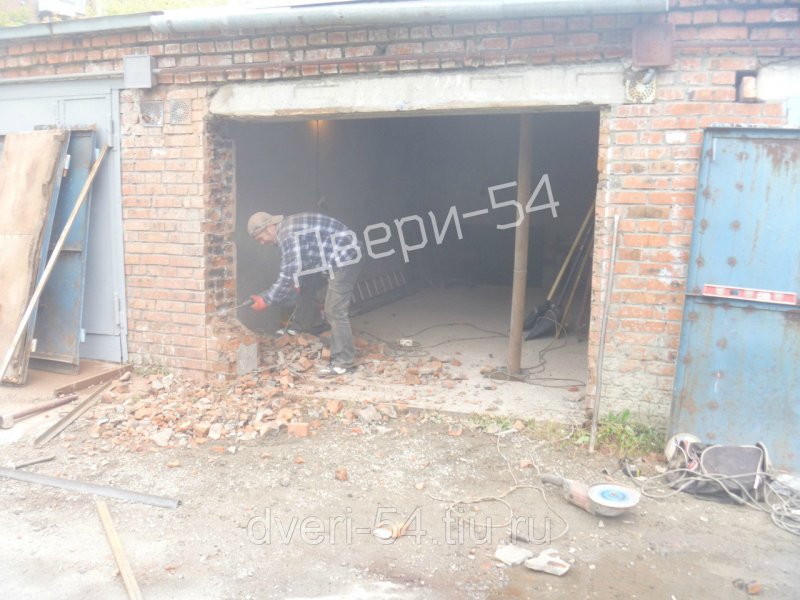 ВМ 3500-3500 ворота подъемно поворотные