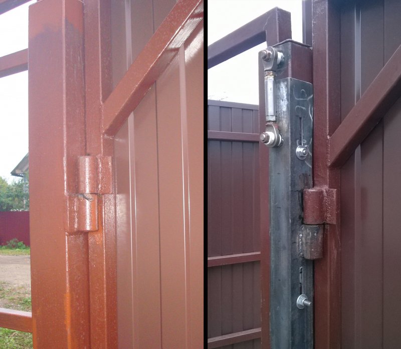 Петля Гаражная d20 l120 с шариком