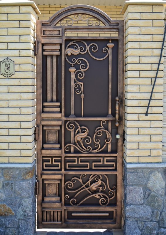 Калитка художественная ковка