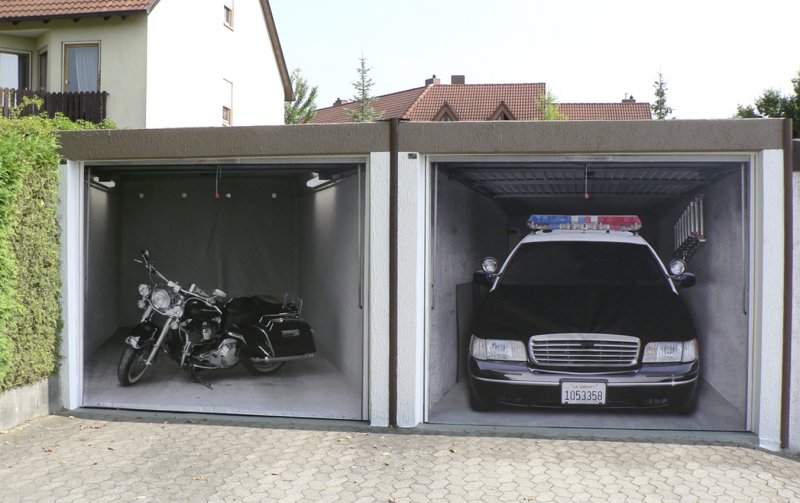 3d гаражные ворота