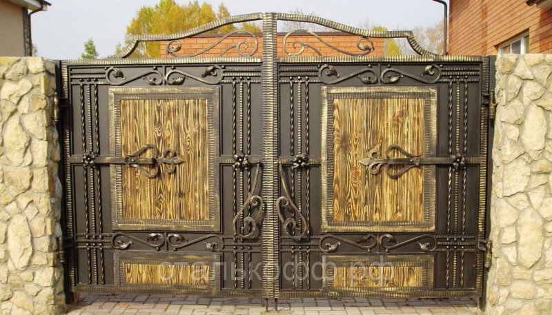 Красивые ворота