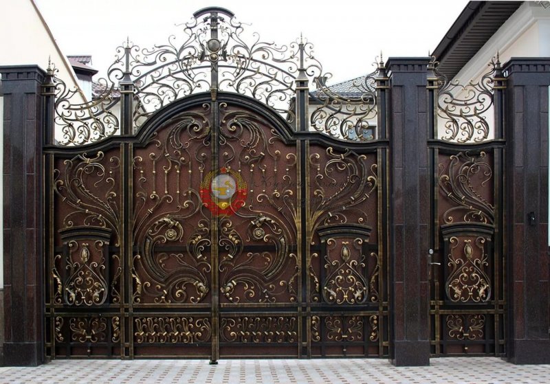 Калитка лазерная резка