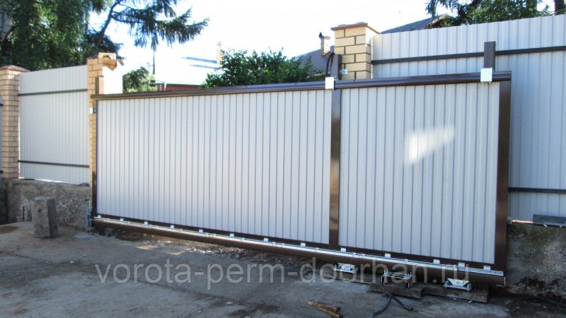 Ворота откатные Дорхан 4000 3000
