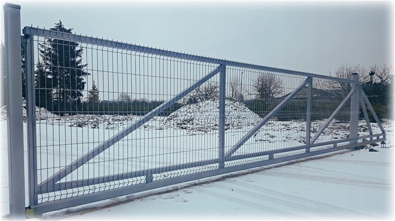 Откатные ворота 4.5