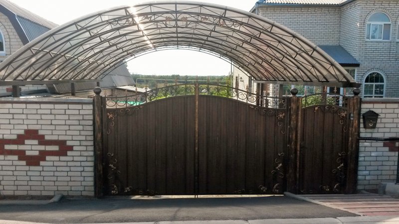 Ворота в Обнинске купить в деревню