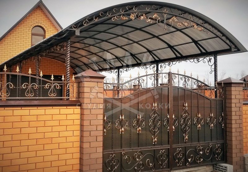 Автонавесы с воротами