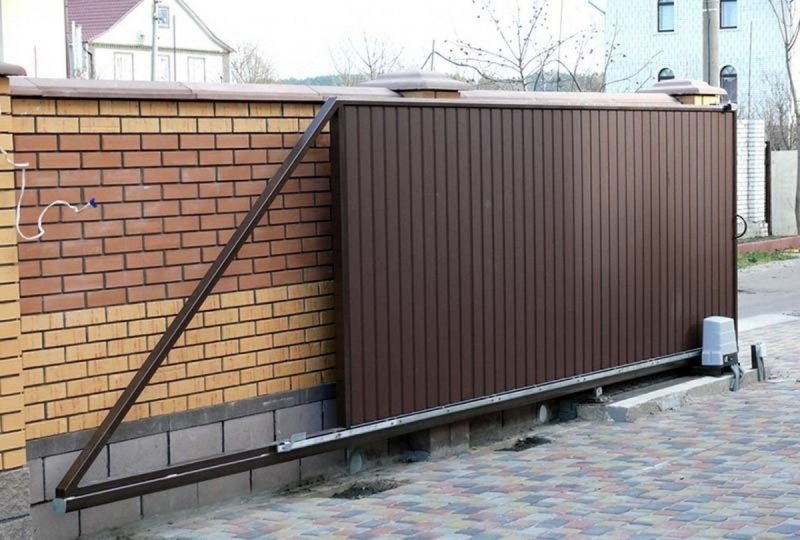Классические филенчатые ворота