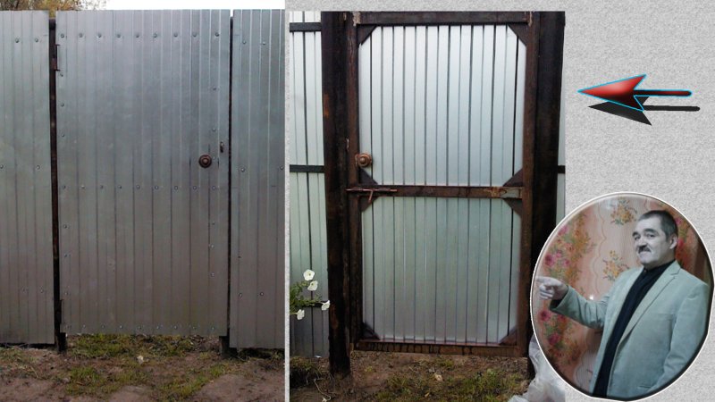 Калитка из профильной трубы своими руками без сварки