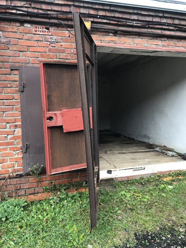 Рамка под гаражные ворота из уголка