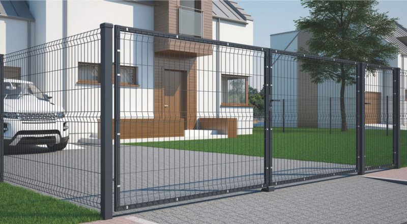 DOORHAN 3d забор модель