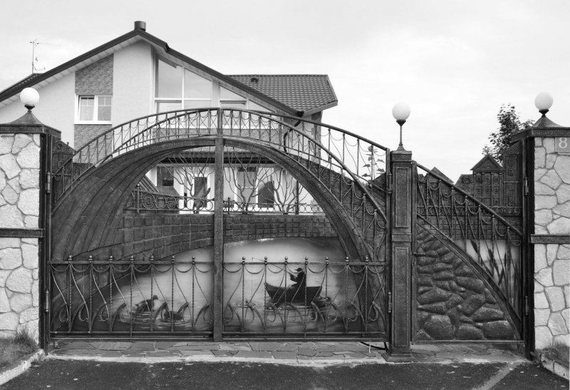 Кованые заборы и ворота