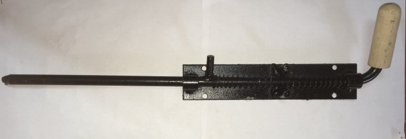 Задвижка-Засов ворот 33в-470-s черный