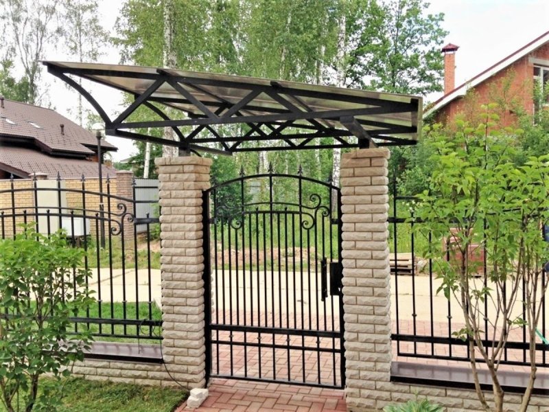 Кованые навесы